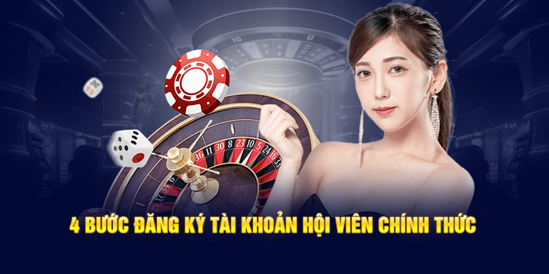 4 bước mở tài khoản hội viên chính thức tại I9bet