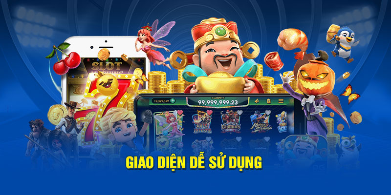 Giao diện nổ hũ I9BET dễ sử dụng